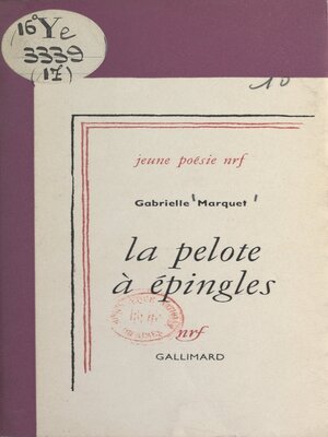 cover image of La pelote à épingles